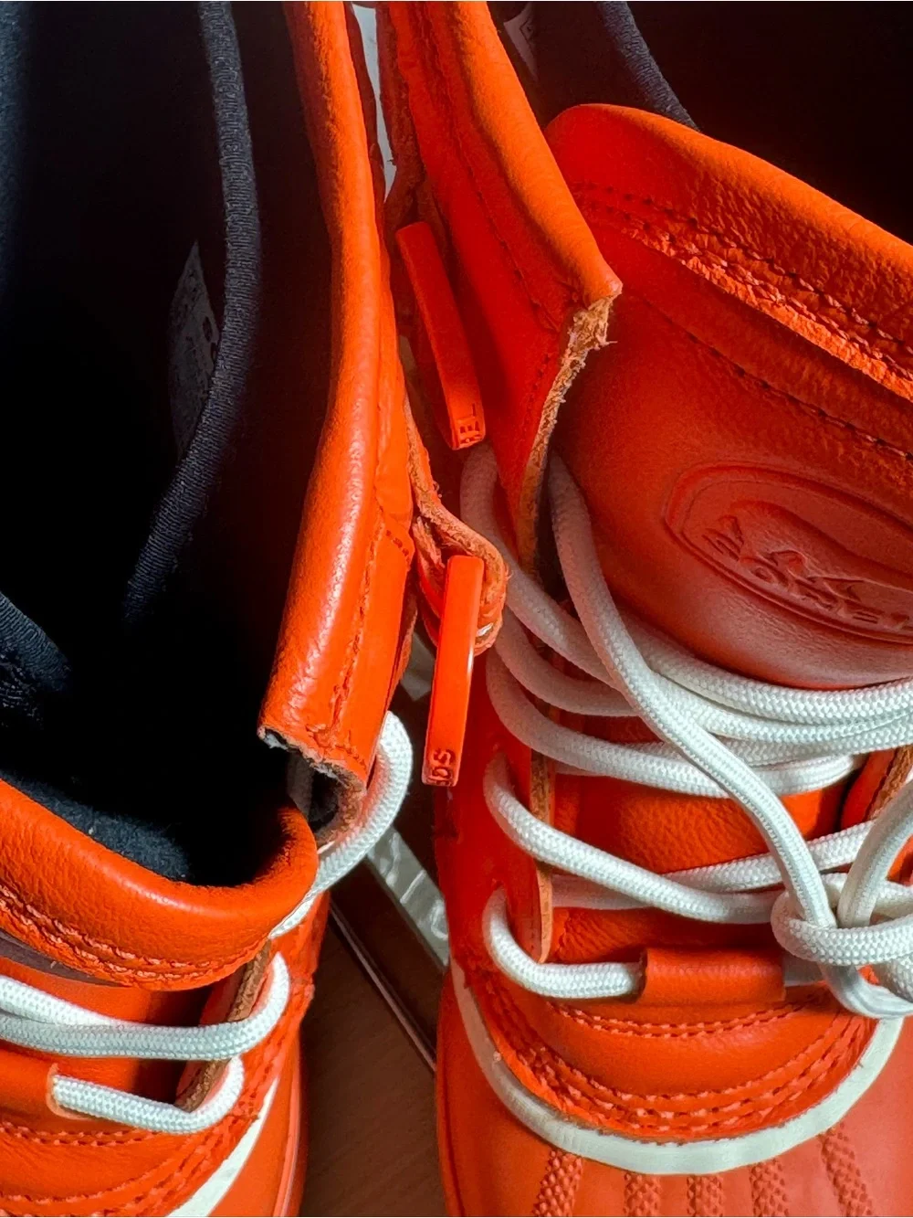 Sorel Caribou Orange High-Top Winter Insulated Waterproof Boot